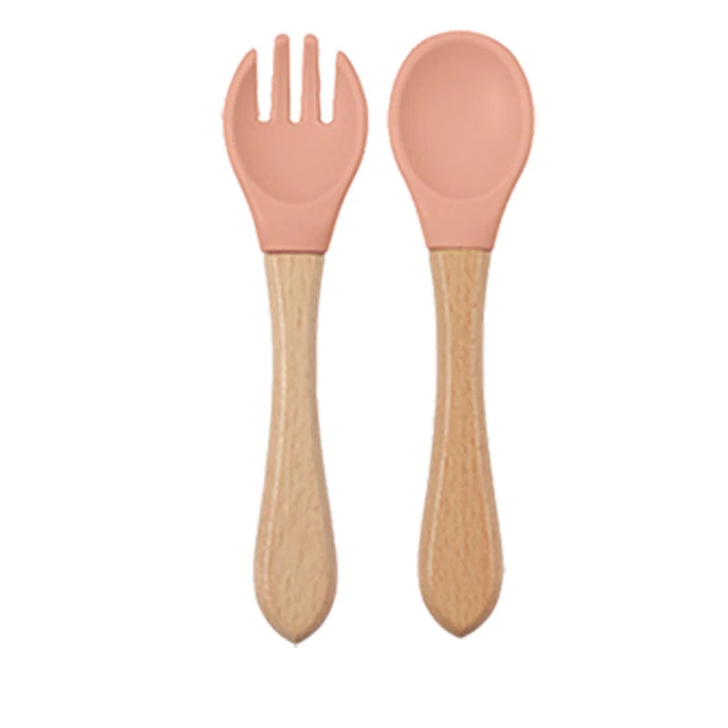 Baby Silicone Suction Plate and Utensil Set