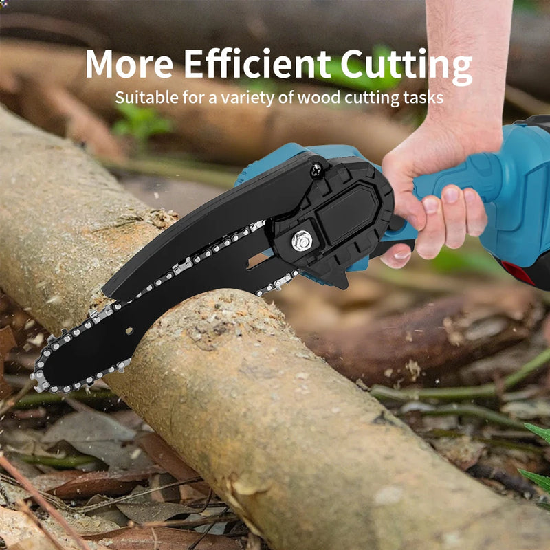 Cordless Mini Chainsaw Compatible with Makita 18V Batteries