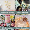 3D Rose Gold Butterfly Wall Decals for Home Decor