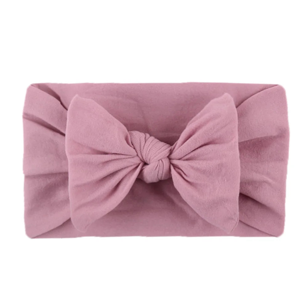 Soft Stretch Baby Bow Headbands