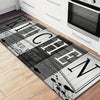 Washable Non-Slip Kitchen Runner Mat for Home Entryway and Laundry