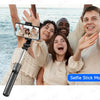 Portable Selfie Stick Tripod with Bluetooth Remote