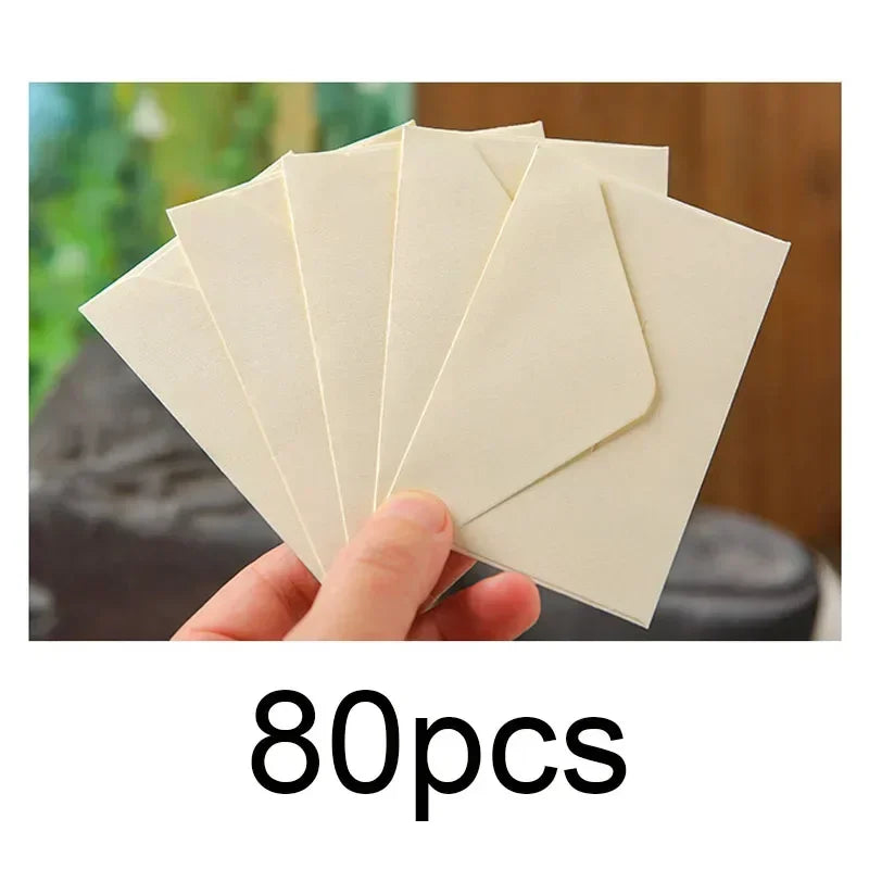 Classic Kraft Paper Envelopes with Window for Weddings & Gifts