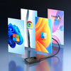 4-in-1 USB 3.0 Card Reader with USB-C Adapter