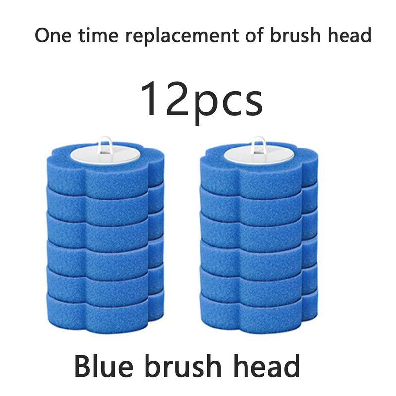 Dual-Use Toilet Brush Set with Holder