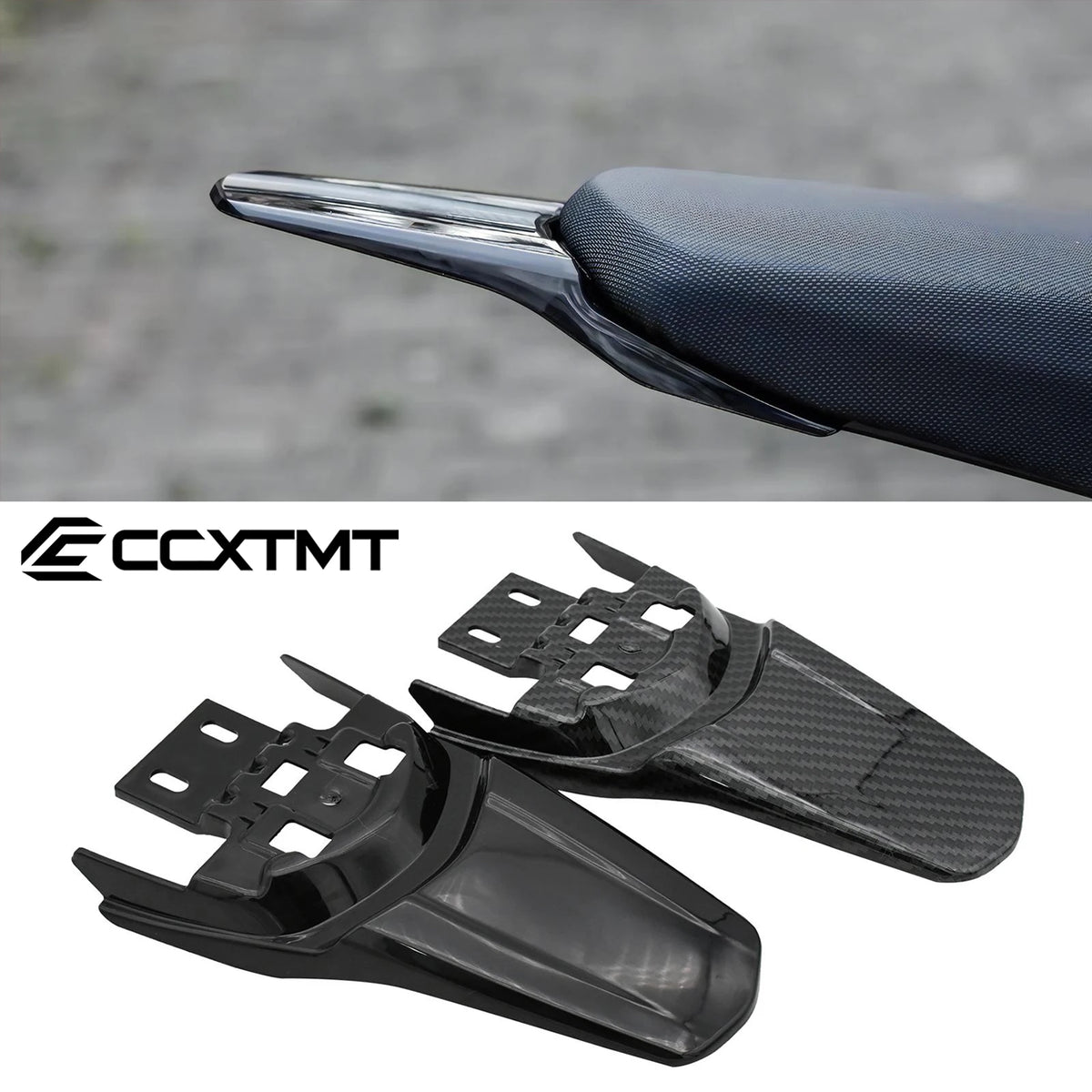 Black rear fender mudguard for Sur-Ron Light Bee X & S motorcycle
