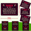 Couples Truth or Dare Card Game - 50 Interactive Conversation Cards for Date Night