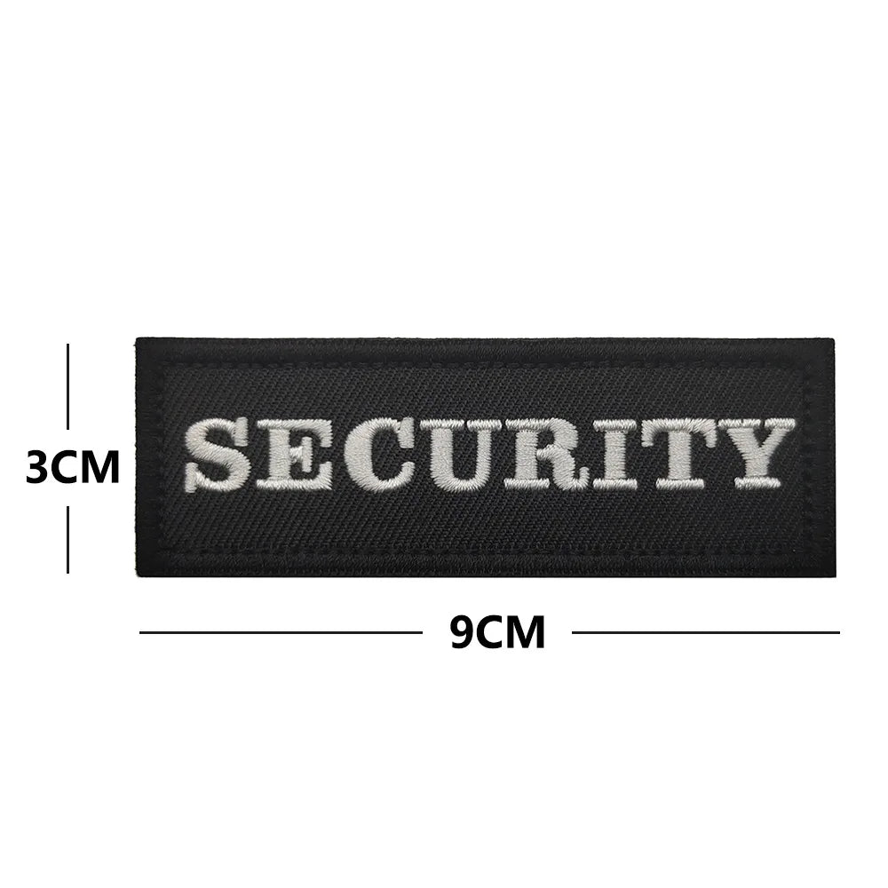 Reflective IR Security Patch with Hook & Loop Backing