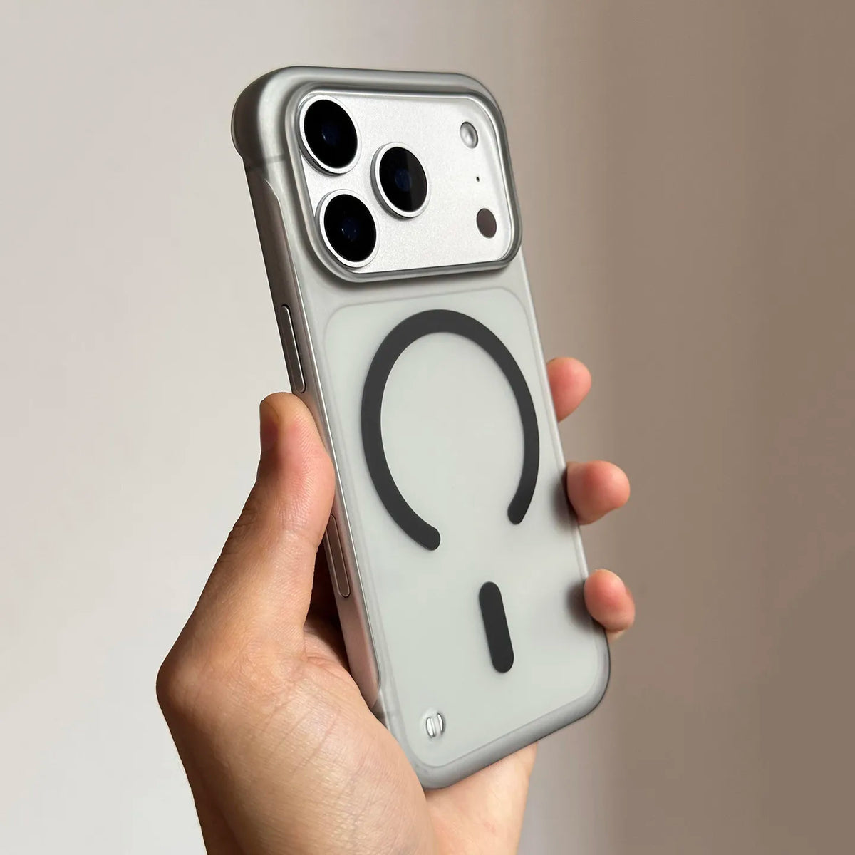 Ultra-Thin Matte Magnetic Phone Case with MagSafe Compatible Wireless Charging