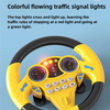 360° Rotating Music Steering Wheel Toy for Kids