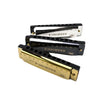 10-Hole Chromatic Harmonica in C - Beginner-Friendly with Carry Case