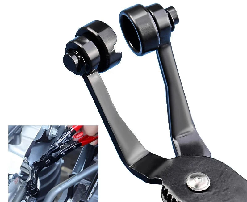 Flexible Long Reach Hose Clamp Pliers Set