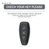 Silicone Car Key Fob Cover for Ford Focus, Mondeo, Fiesta, Kuga, and More
