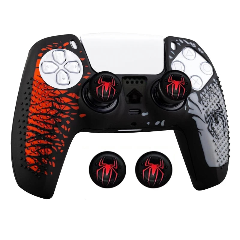 Coque en silicone antidérapante pour manette PS5