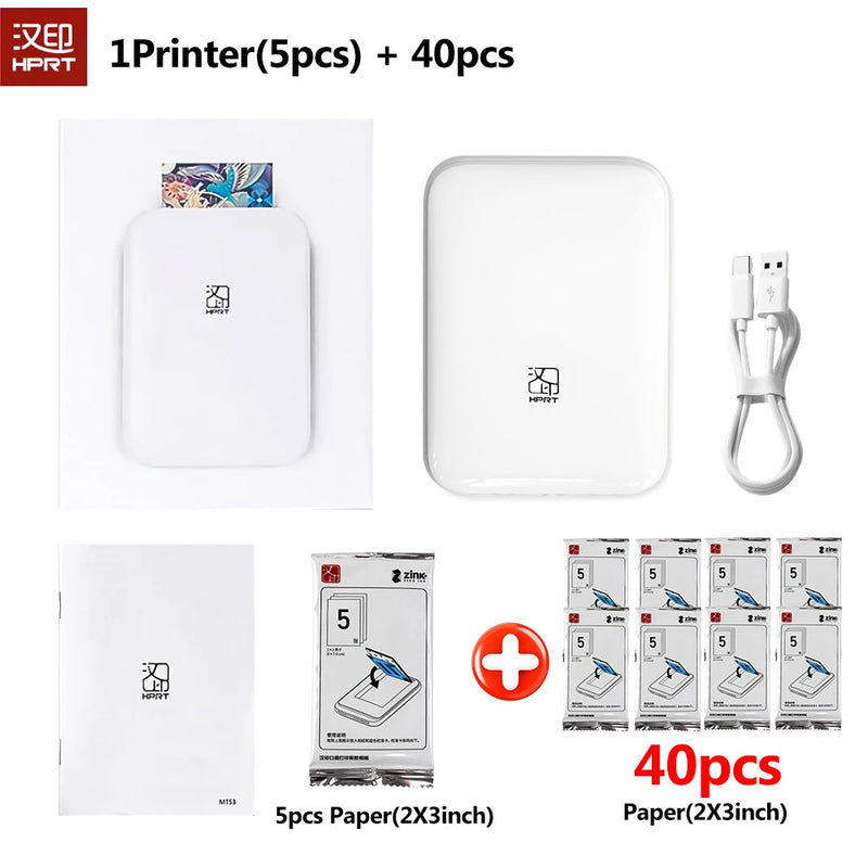 Pocket-Sized Wireless Photo Printer