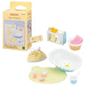 A box set of Sylvanian Families Forest Friends featuring baby accessories and figures.