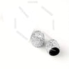 Set aus Kristall-Diamant-Radventilkappen mit schwarzen Einsätzen.