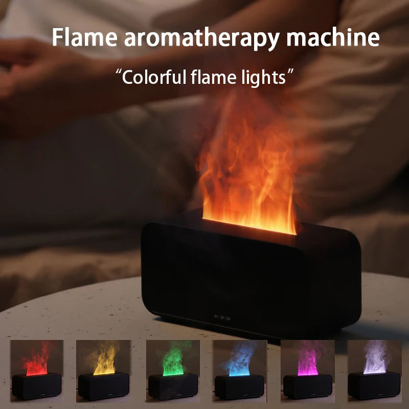 Flame Effect Aromatherapy Diffuser
