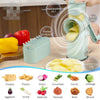 5-in-1 Manual Rotary Cheese Grater & Vegetable Shredder