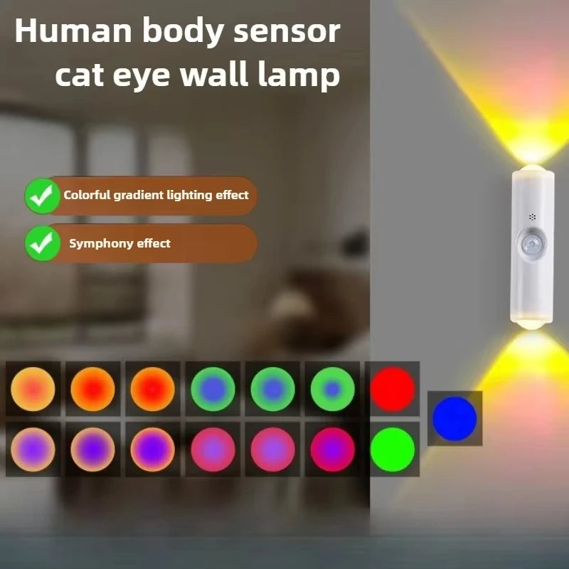Magnetic RGB Motion-Sensor Night Light