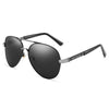 Klassische Aviator-Sonnenbrille mit polarisierten Gläsern