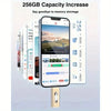 4-in-1 USB 3.0 Flash Drive for iPhone, Android & PC