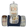 Floral Print Waterproof Hanging Travel Toiletry Bag