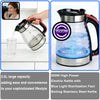 2.0L Glass Electric Kettle with Blue Light