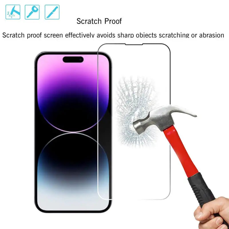 Premium Tempered Glass Screen Protector for iPhone