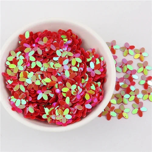 10mm Flower Sequin Craft Embellishments