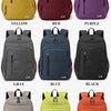 Water-Resistant Oxford Daypack for Women with Laptop Compartment