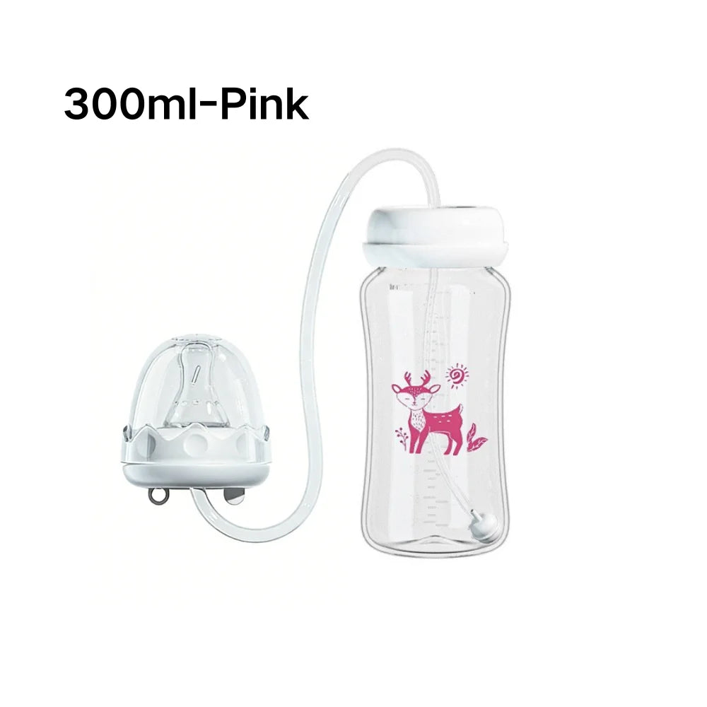Leak-Proof Hands-Free Baby Feeding Bottle