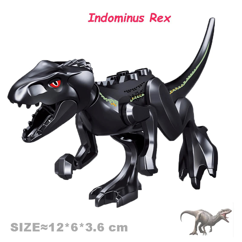 Jeu de Construction de Dinosaures Jurassiques