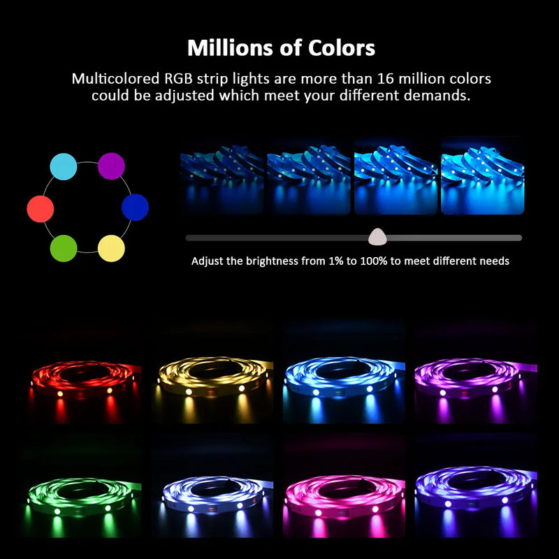 Smart RGB LED Strip Lights