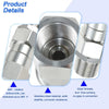 360° Rotating High-Pressure Washer Swivel Joint (3/8" & 1/4" NPT)