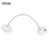 White child safety cabinet lock with key or digital code