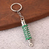 Gearbox Keychain with Turbo Hub and Brake Disc Pendant