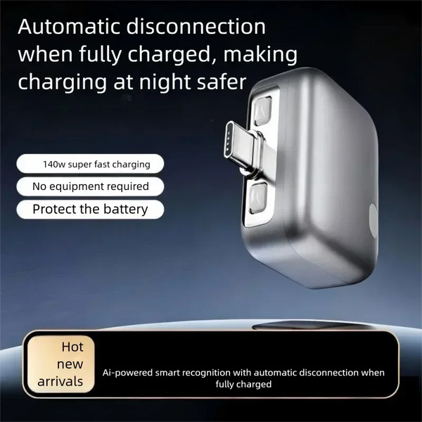 Auto-Disconnect USB-C Charging Adapter