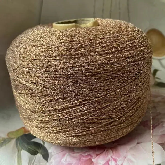Glitter Blended Cotton Yarn Skein for Knitting & Crochet
