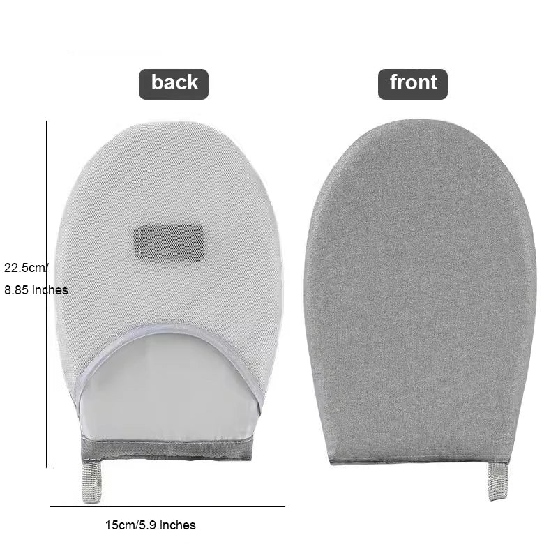 Portable Hand Ironing Board Glove with Heat-Resistant Pad