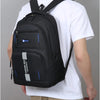 Versatile Commuter Backpack for Men – Lightweight with 15" Laptop Compartment