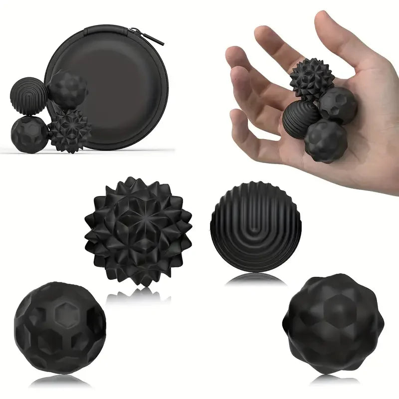 Silicone Magnetic Fidget Balls for Stress Relief and Focus