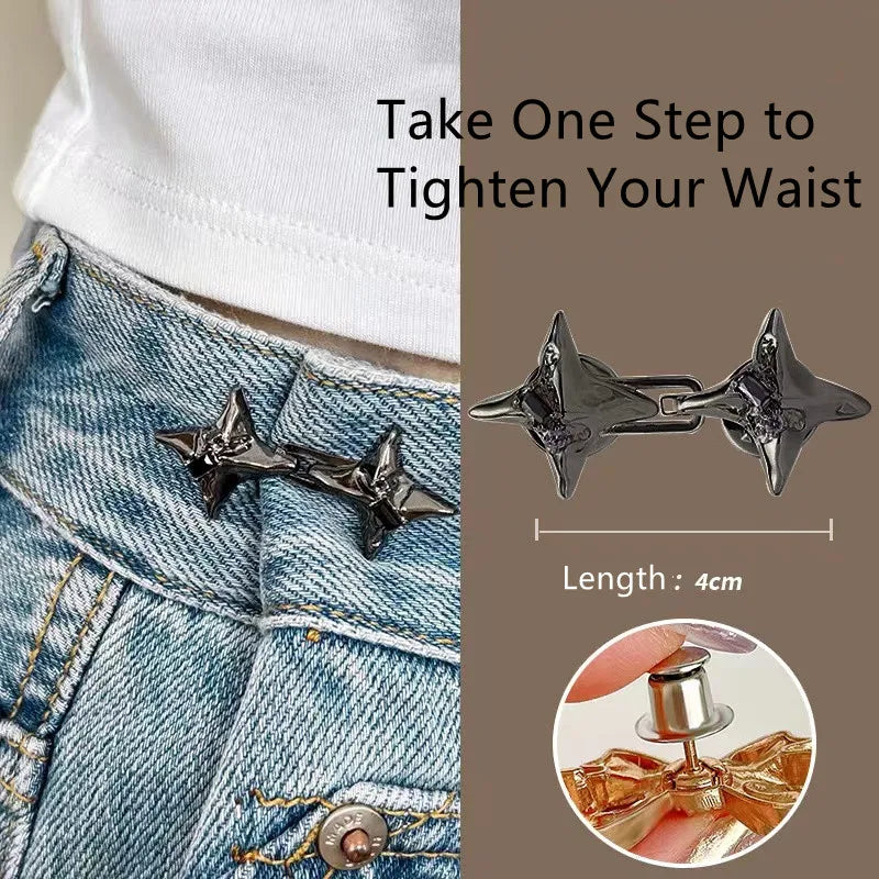 Resserreur à taille en étoile à quatre points ajustable
