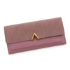Women's Tri-Fold PU Leather Wallet with Coin Pocket