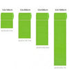 Rolls of lime green retro wood grain self-adhesive wallpaper in various widths from 53x100cm to 53x1000cm