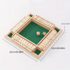 Classic Shut the Box Wooden Dice Game for Family and Friends