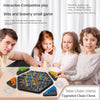Triangle Chain Rubber Band Chess Puzzle