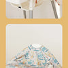 Snap Button Waterproof Baby Feeding Bib with Long Sleeves