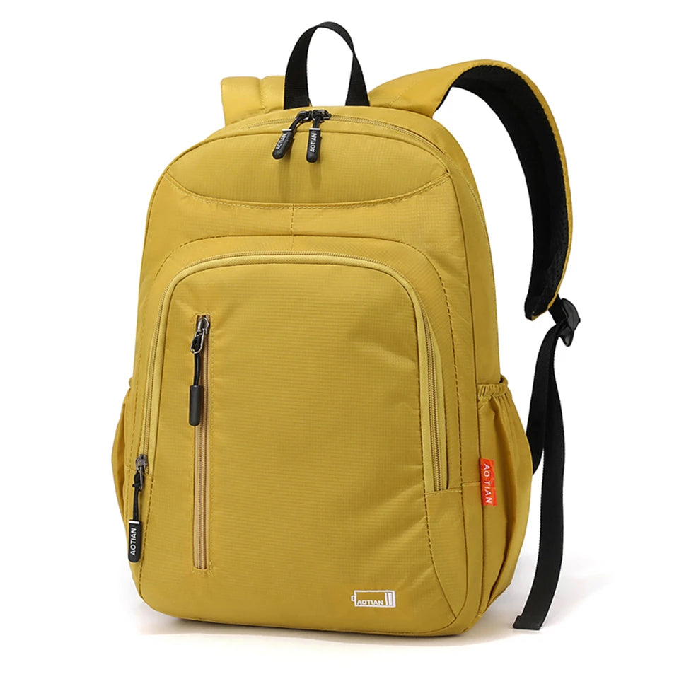 Water-Resistant Oxford Daypack for Women with Laptop Compartment