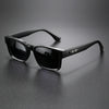 Retro-Vintage Sonnenbrille in quadratischer Form